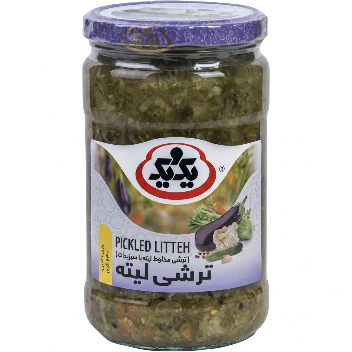 Inlagd grönsaker / Turshi liteh 12 x 640g