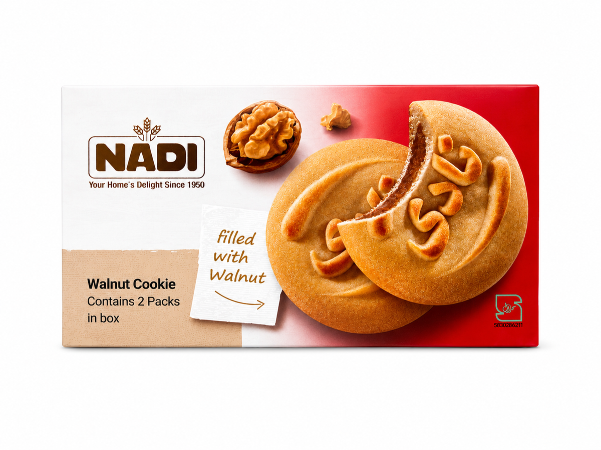 Nadi Cookies valnött 50st x 200g